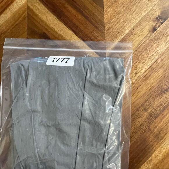 Theory Kantarai Dress Button Down Belted Sleeveless Gray‎ Size 10 Pockets NEW - Picture 9 of 9